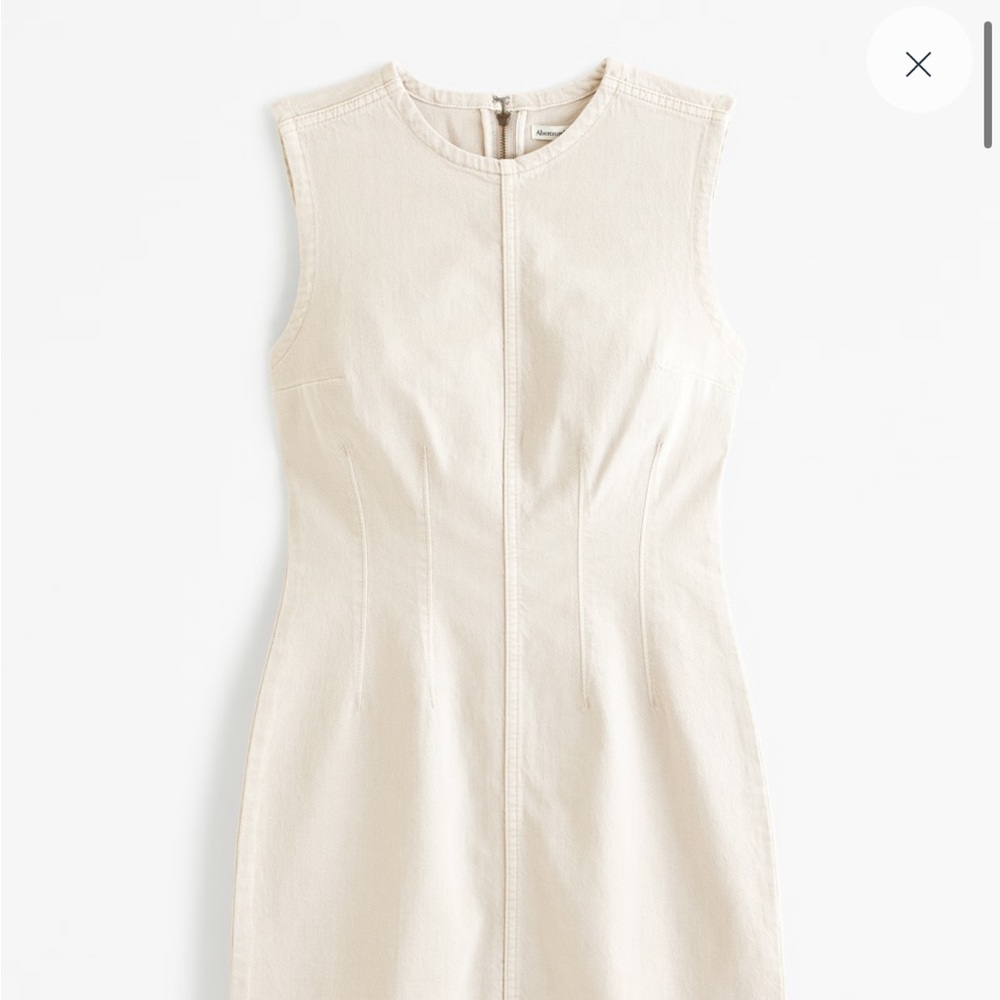 NWT Abercrombie Denim Shell Mini Dress